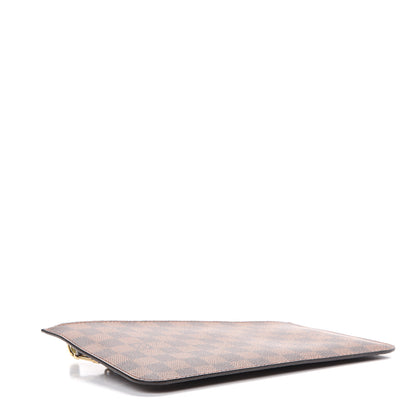 Louis Vuitton Damier Ebene Neverfull MM GM Pochette 3 of 8