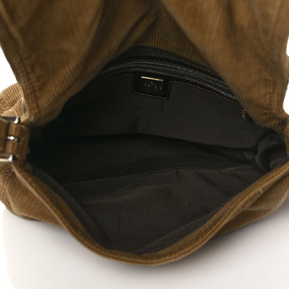 Fendi Corduroy Mama Baguette Beige 4 of 9