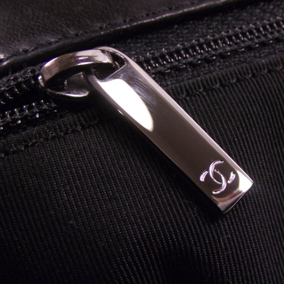Lambskin Quilted Twist Lock Flap