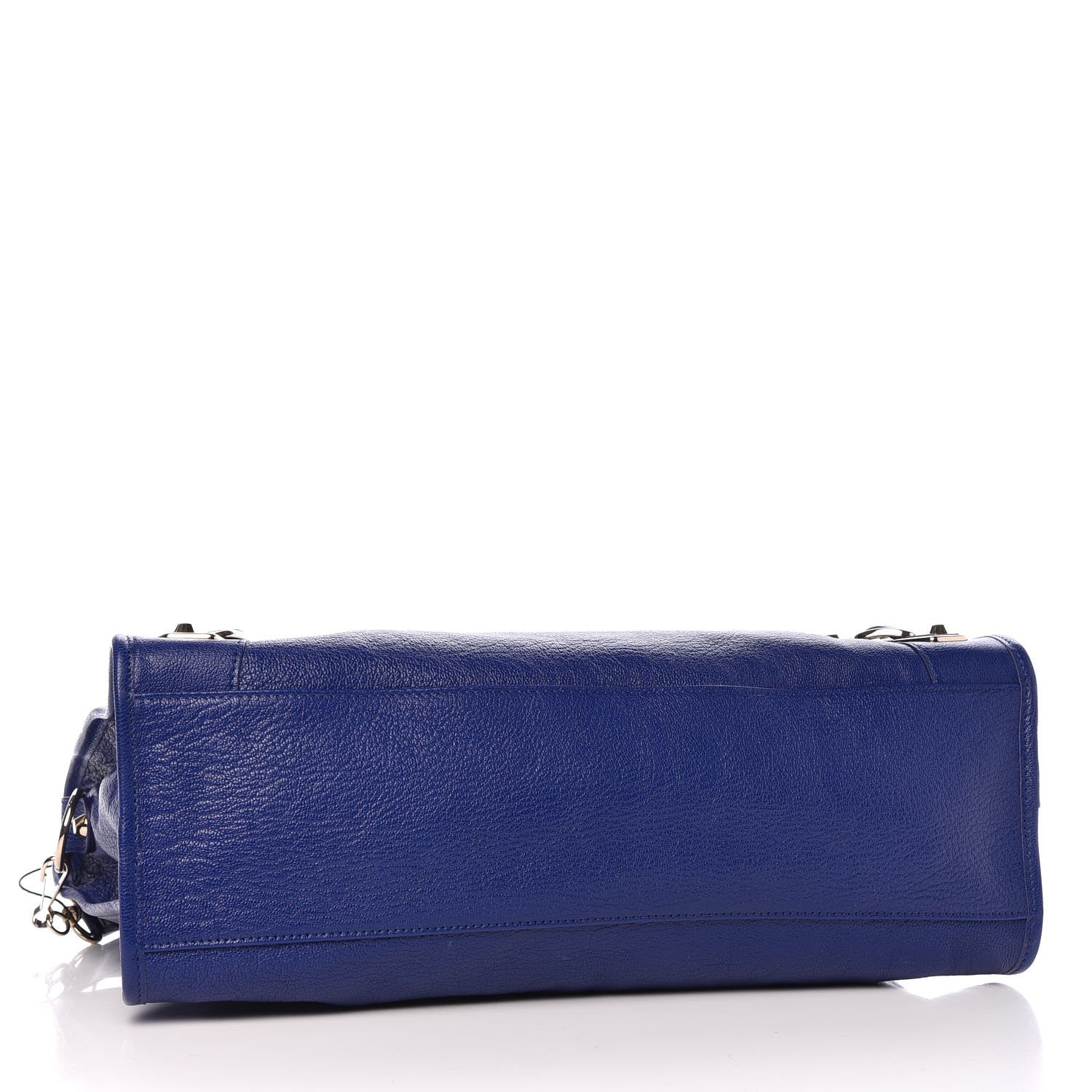 Balenciaga Chevre Gold Metallic Edge Hardware City Bleu Roi 5 of 8