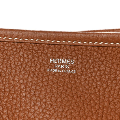 Hermes Taurillon Clemence Evelyne III TGM Gold 6 of 10
