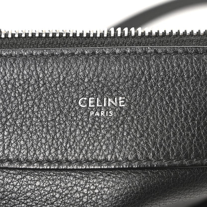 Celine Supple Calfskin Weekend Romy Shoulder Bag Black 6 of 9