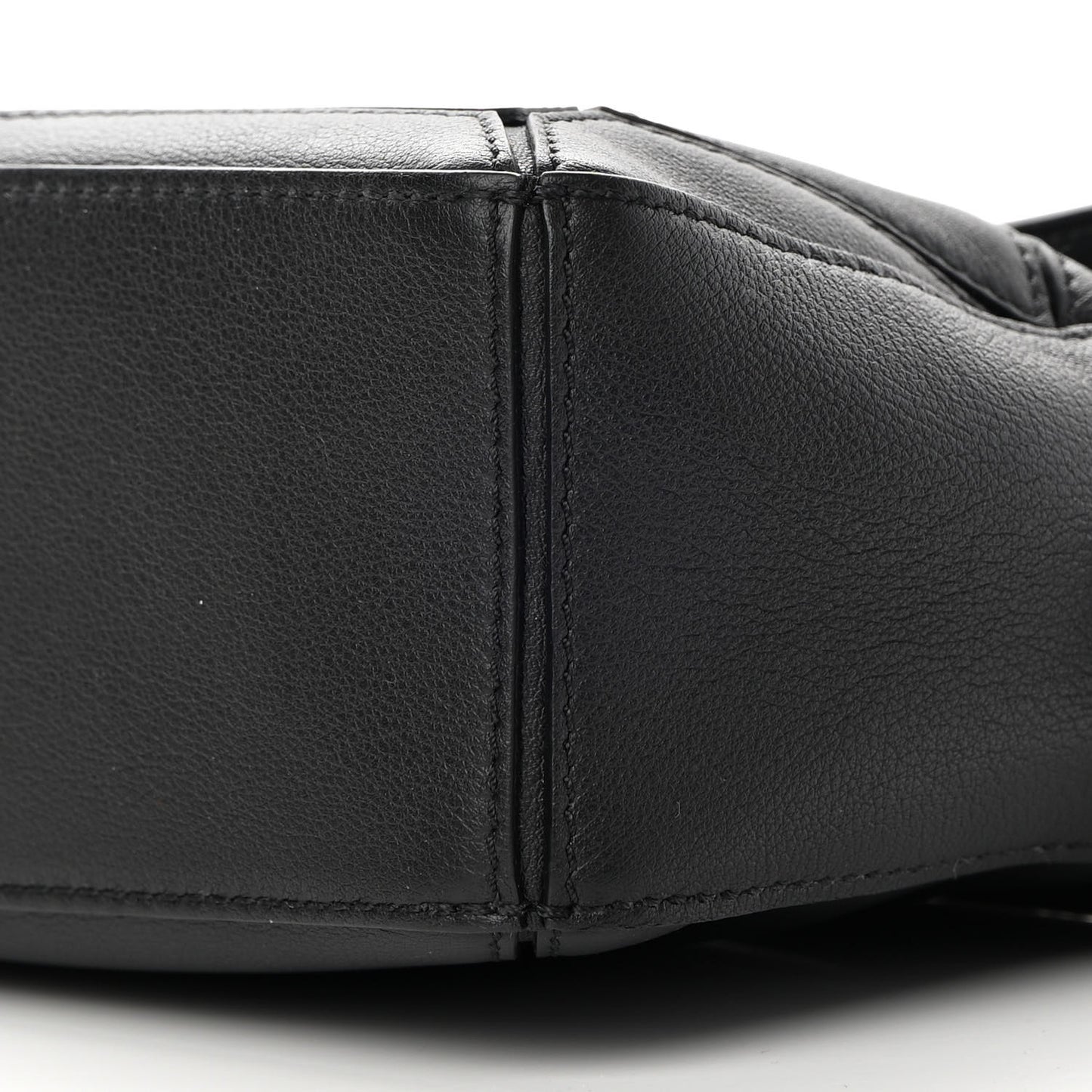 Calfskin Mini Puzzle Bag Black