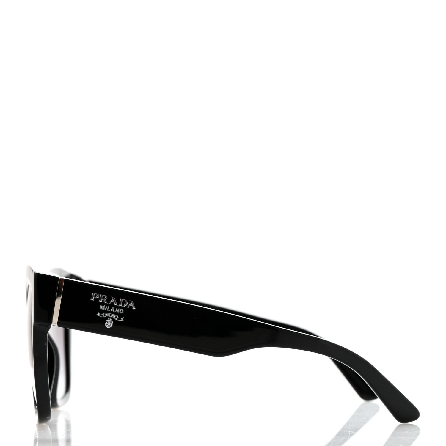 Prada Acetate Sunglasses SPR 17Z Black 3 of 7