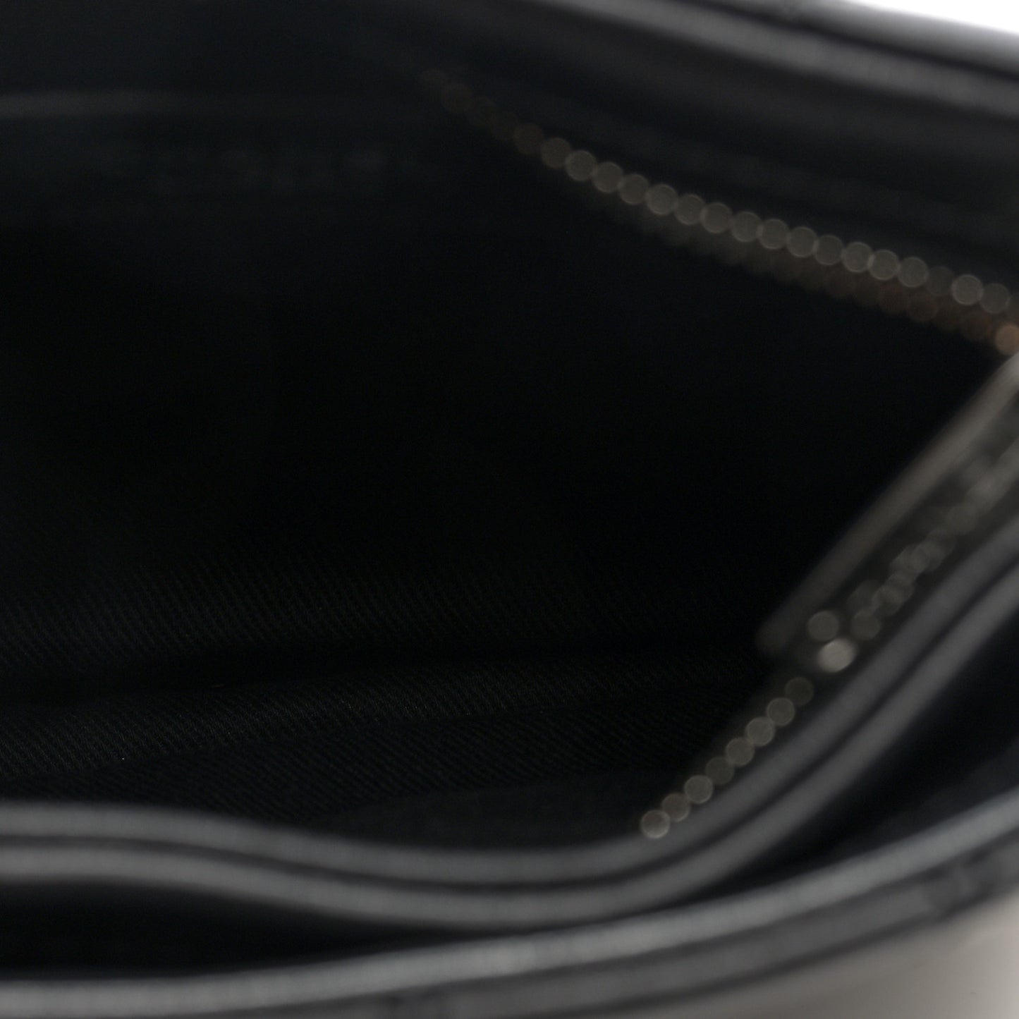 Calfskin Quilted Crossbody Bag Black