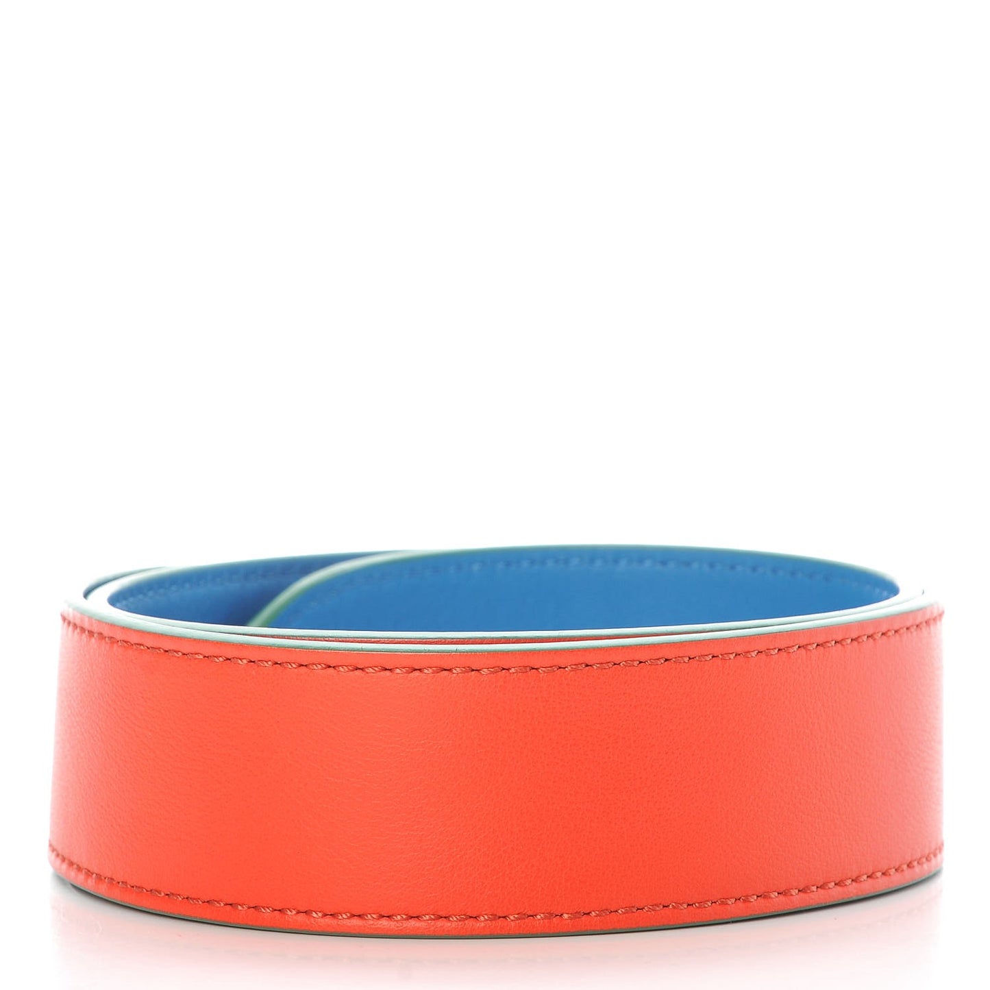 Vitello Dolce Bi-Color Strap You Papavero Blue Royal