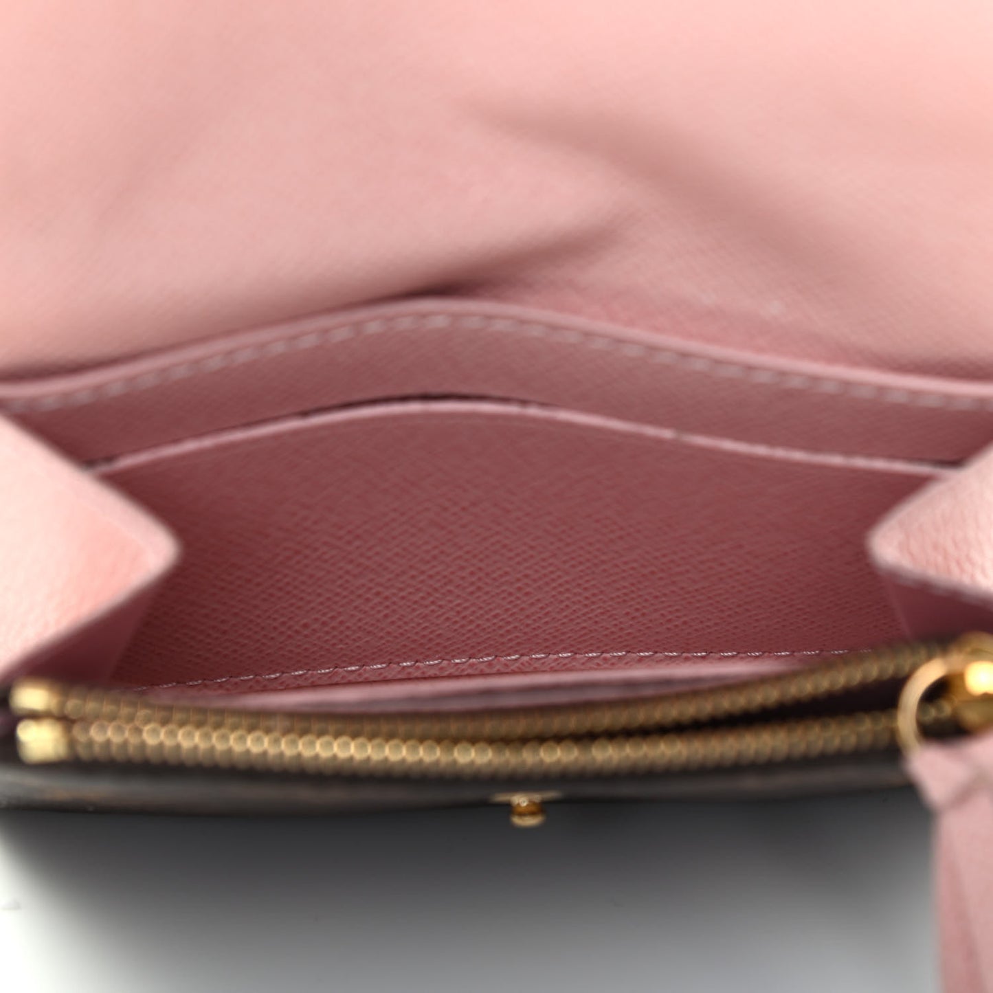 Monogram Rosalie Coin Purse Rose Ballerine
