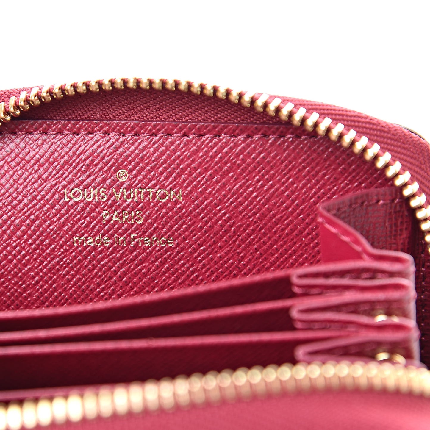 Monogram Zippy Multicartes Fuchsia