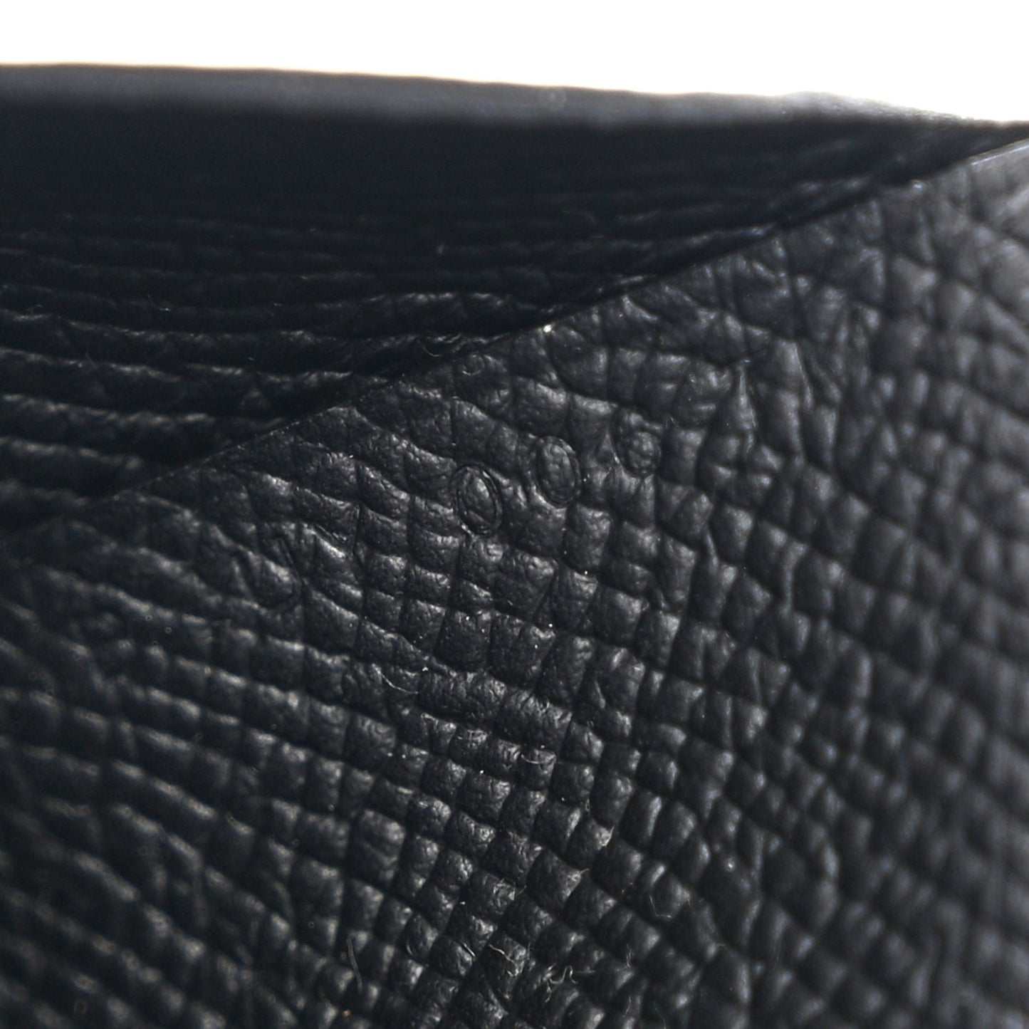 Epsom Calvi Duo Card Case Black