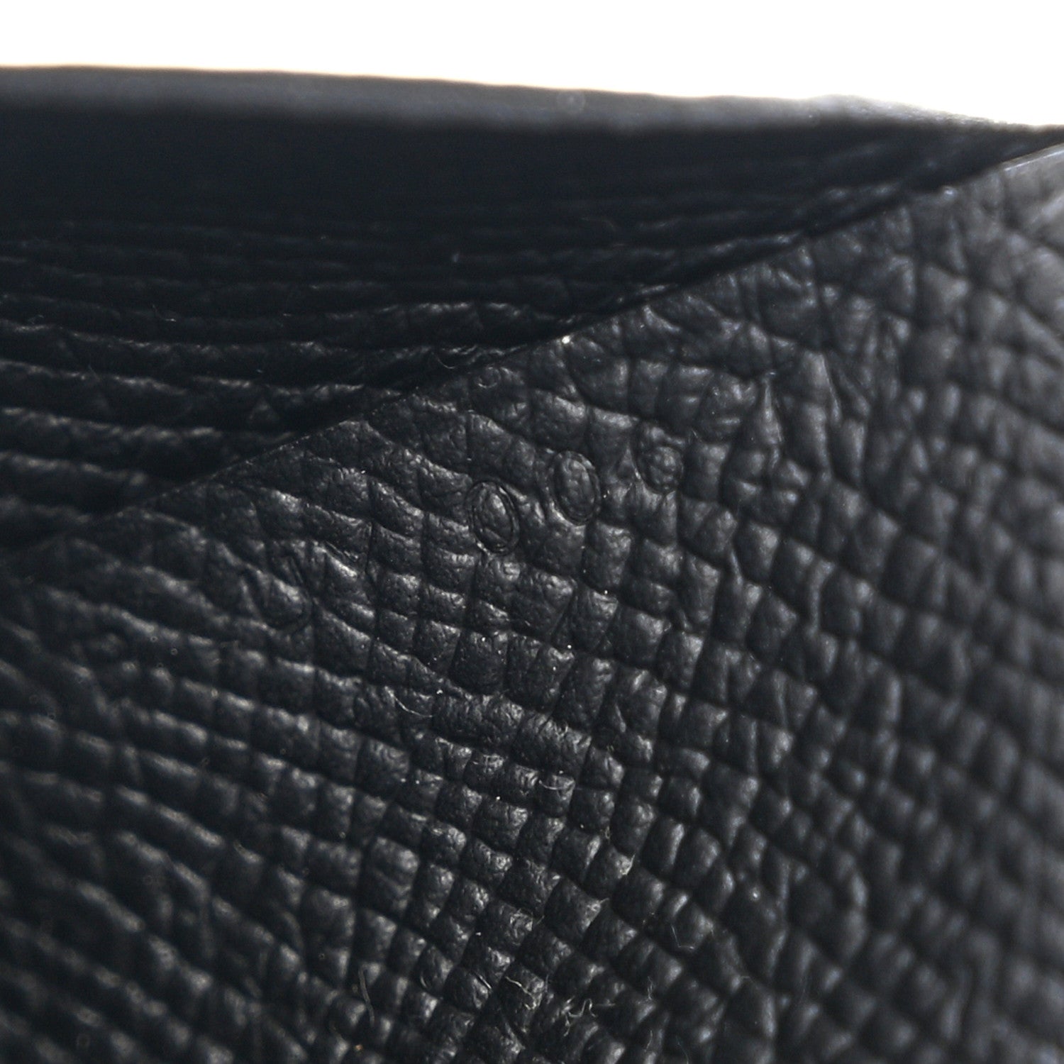 Hermes Epsom Calvi Duo Card Case Black 7 of 8