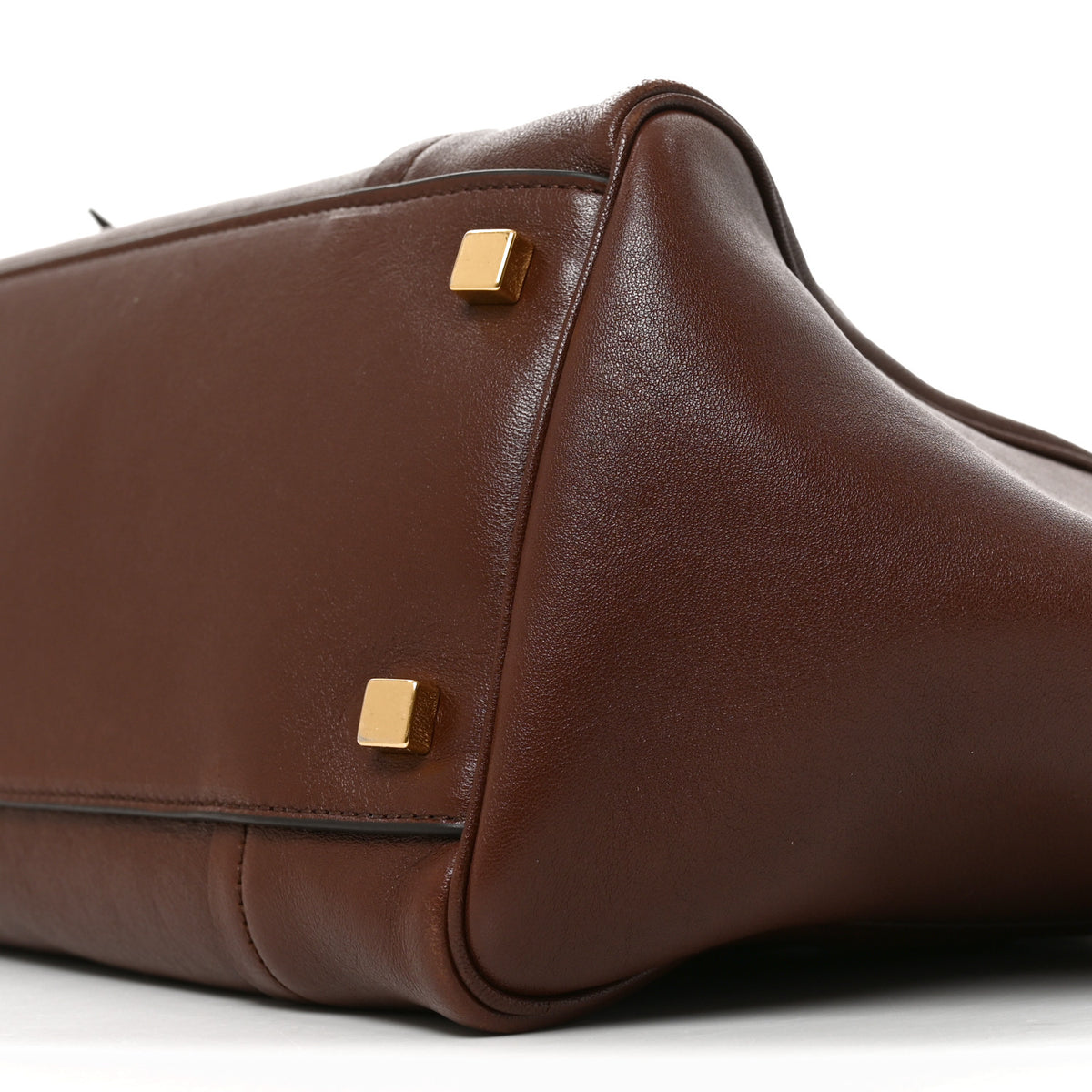 Celine Supple Shiny Lambskin Medium Smiling New Luggage Brick 9 of 9