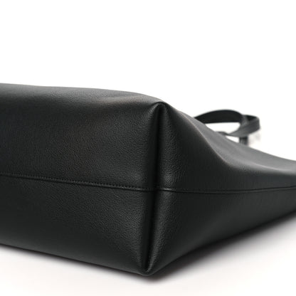 Saint Laurent Calfskin Large Shopping Tote Black 10 of 10