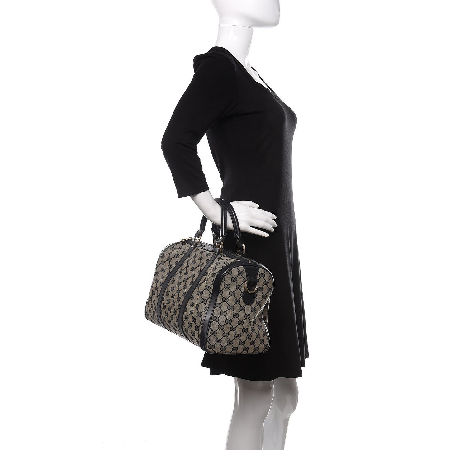 Monogram Medium Boston Navy