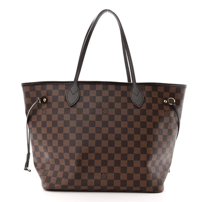Louis Vuitton Damier Ebene Neo Neverfull MM Rose Ballerine 3 of 11