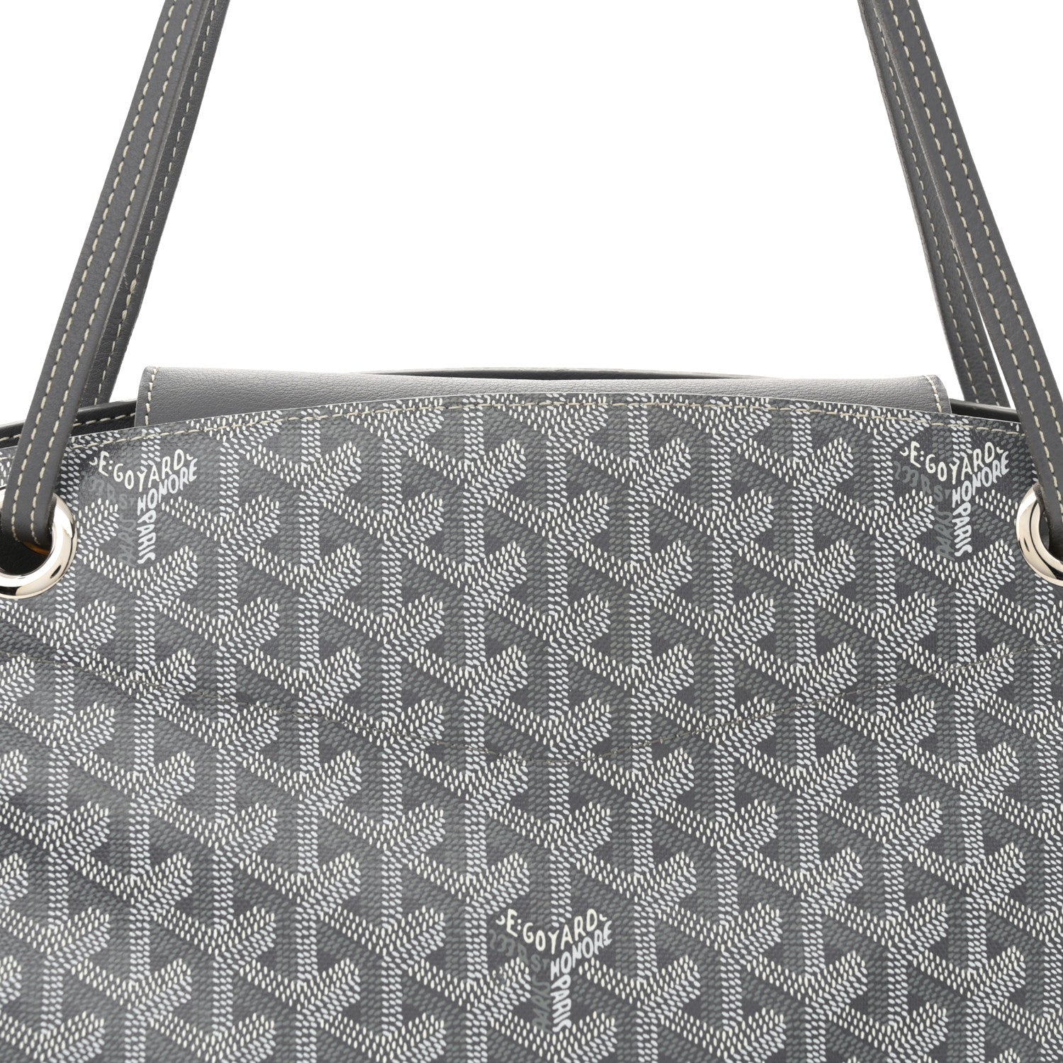 Goyard Goyardine Rouette PM Grey 8 of 12