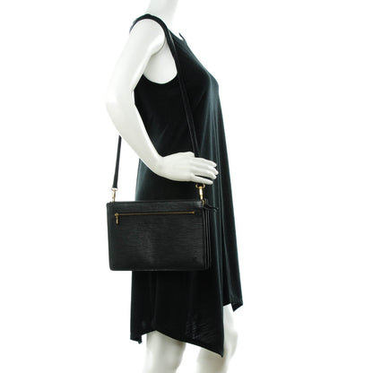 Louis Vuitton Epi Enghien Black 2 of 7