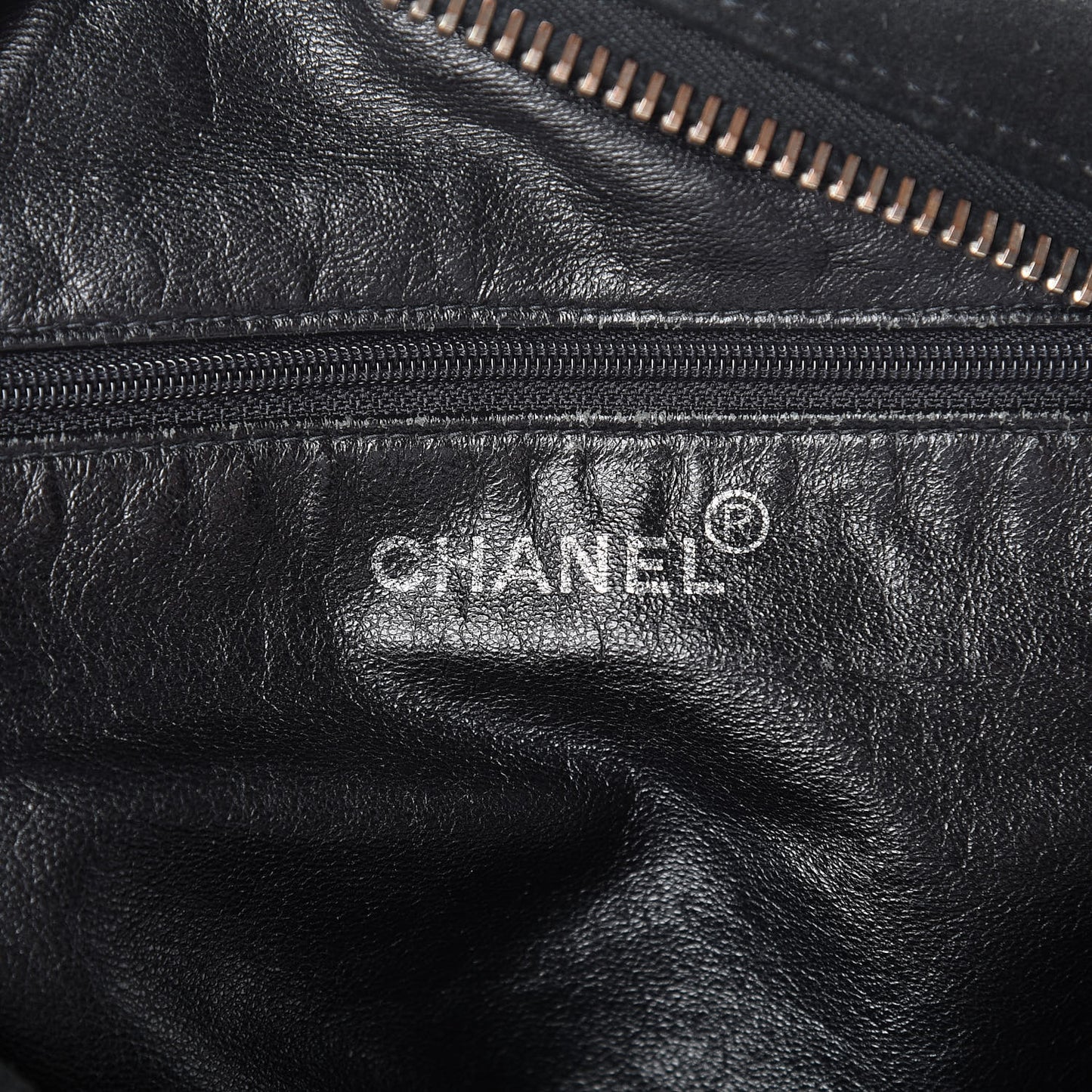 Suede Stitched Messenger Black