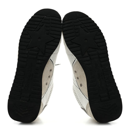 Christian Dior Calfskin Nylon Womens D-Sketch Sneakers 40 White 6 of 9