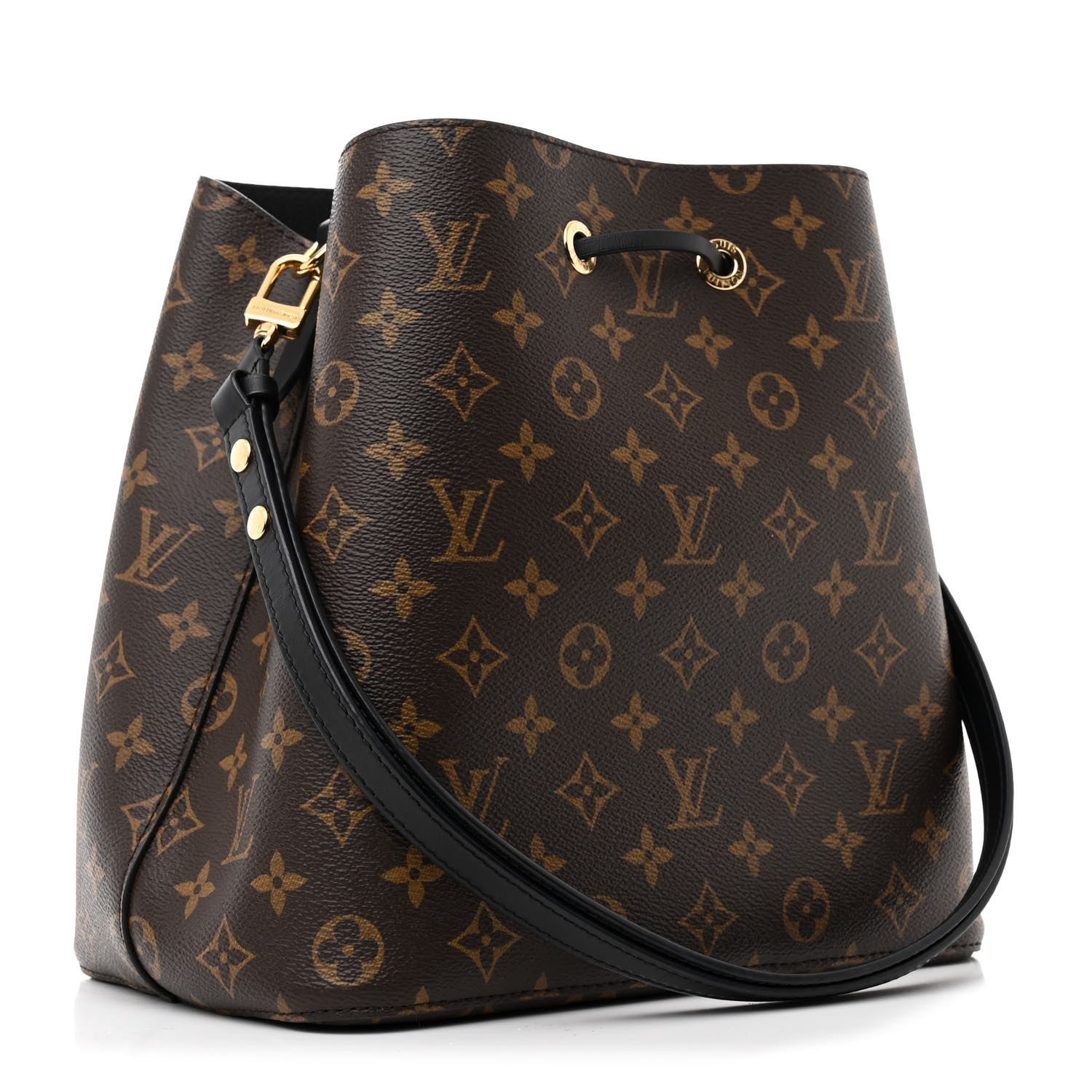 Louis Vuitton Monogram Neonoe MM Black 3 of 11