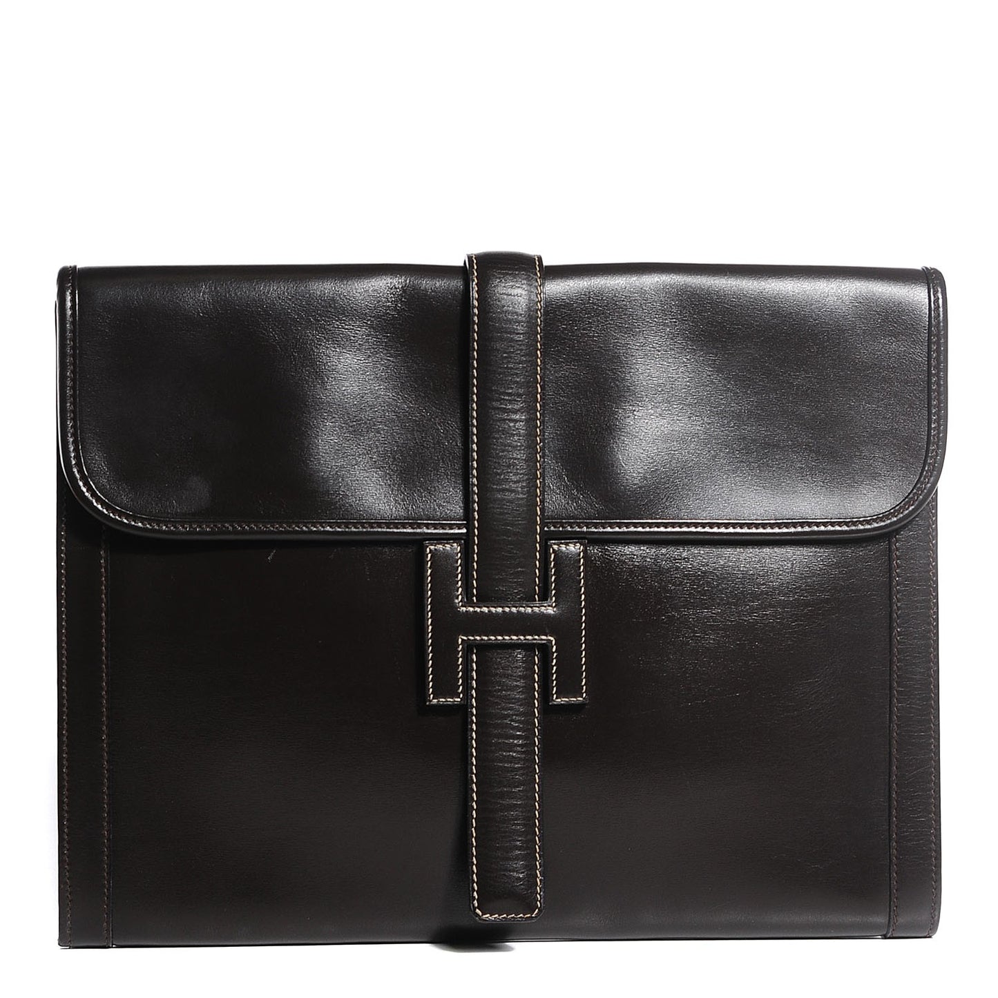 Box Jige GM Clutch Marron Fonce