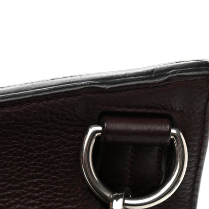 Hermes Taurillon Clemence Jypsiere 34 Prune 12 of 13