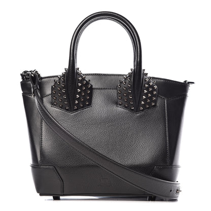Christian Louboutin Grained Calfskin Spike Small Eloise Tote Black 1 of 10