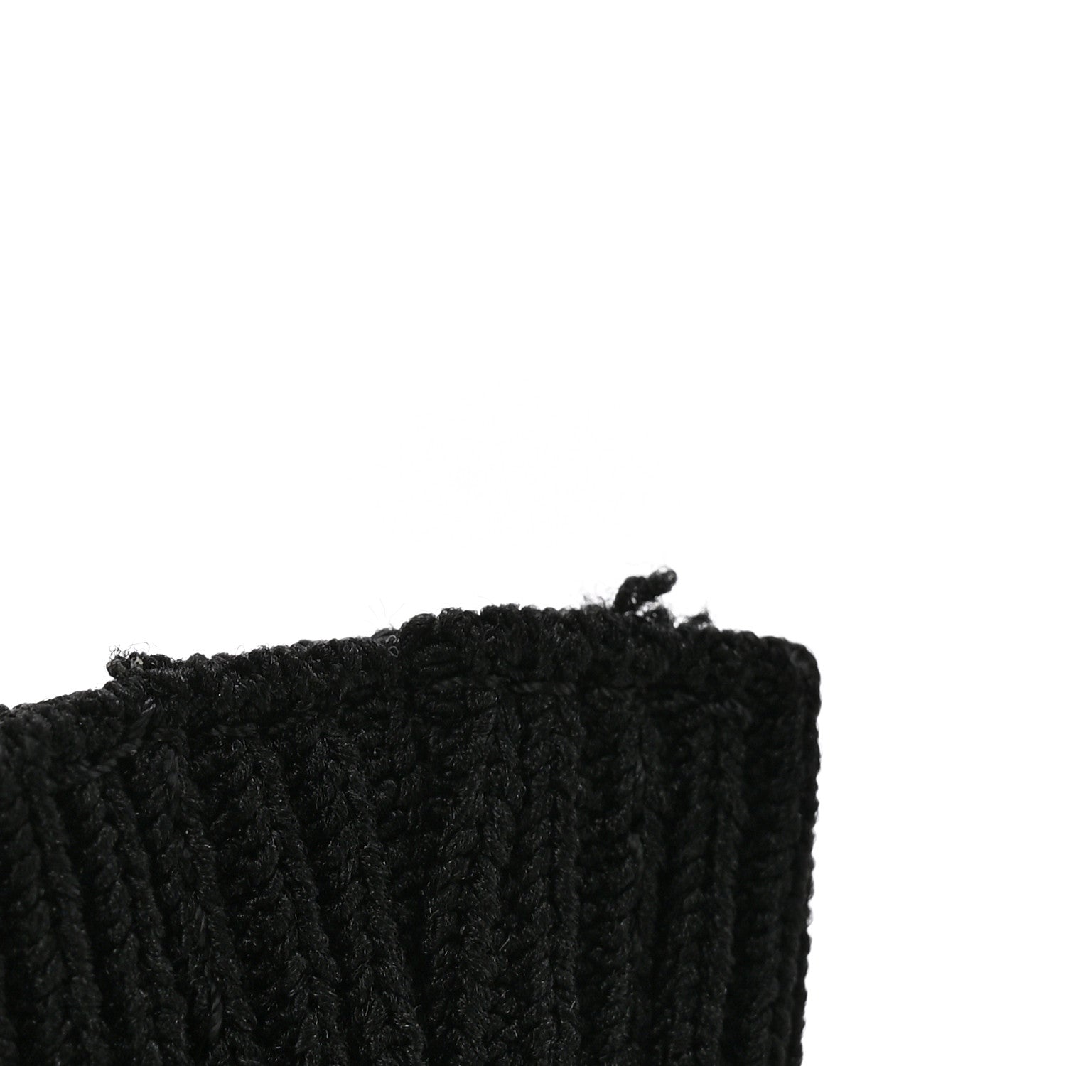 Balenciaga Textured Recycled Knit Logo Extreme Pointed Toe Knife 2.0 Booties 38 Black 9 of 10