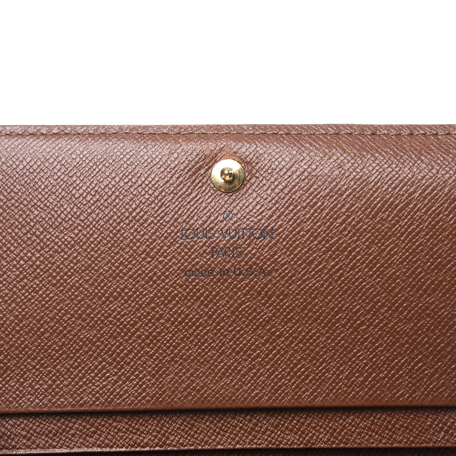 Louis Vuitton Monogram Porte-Monnaie Tresor Wallet 8 of 9