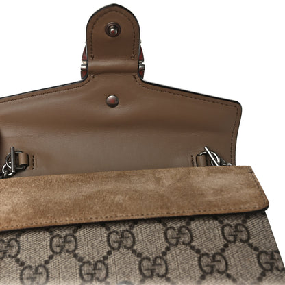 Gucci GG Supreme Monogram Super Mini Dionysus Shoulder Bag Taupe 10 of 11