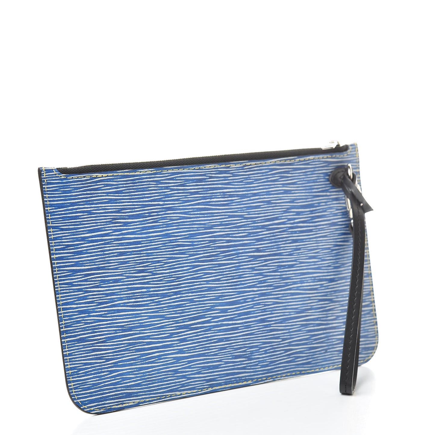 Epi Neverfull Pochette MM Denim Light