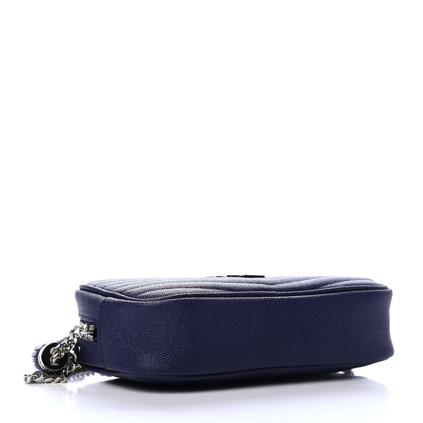 Grain De Poudre Matelasse Monogram Mini Lou Camera Bag Azure Blue