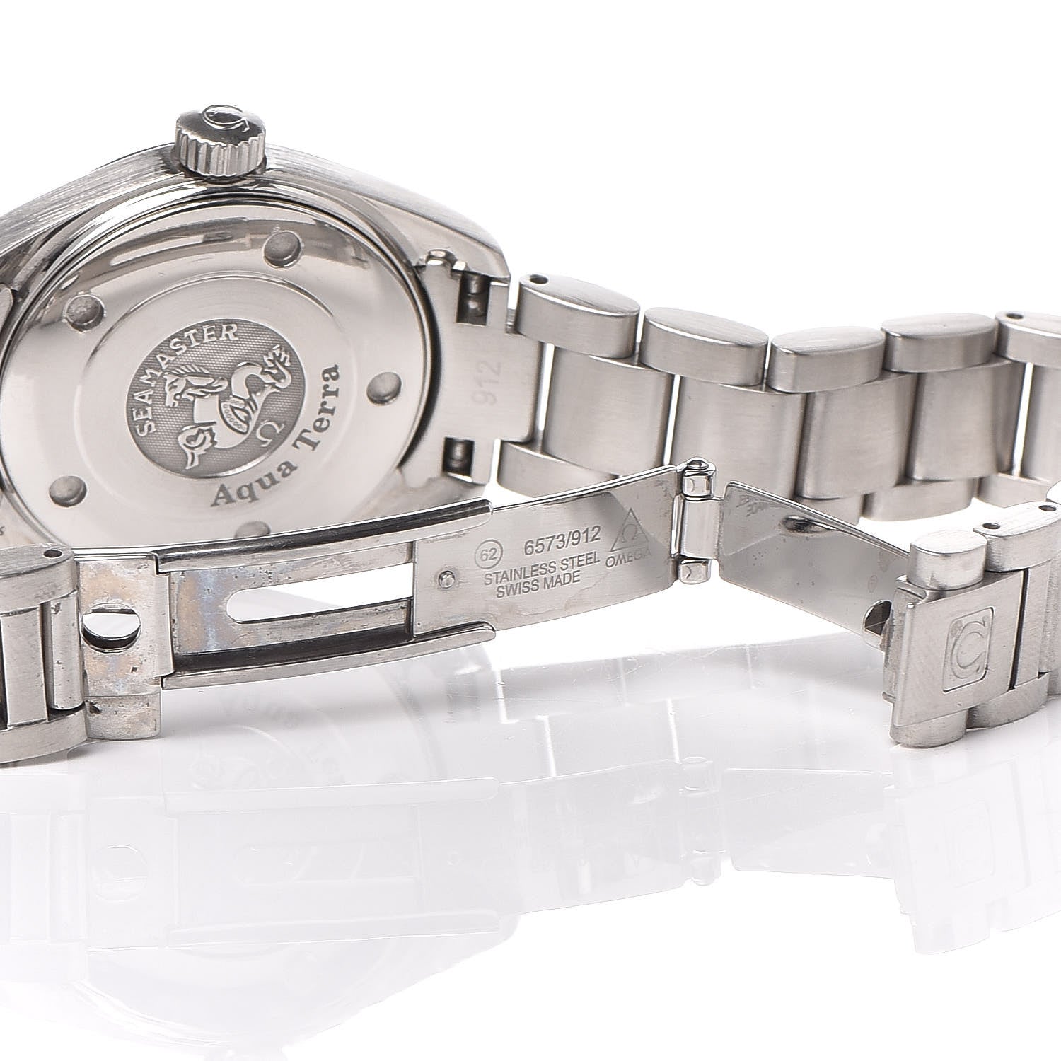 Omega Stainless Steel 29mm Seamaster Aqua Terra Quartz Watch 2577.30 6 of 7