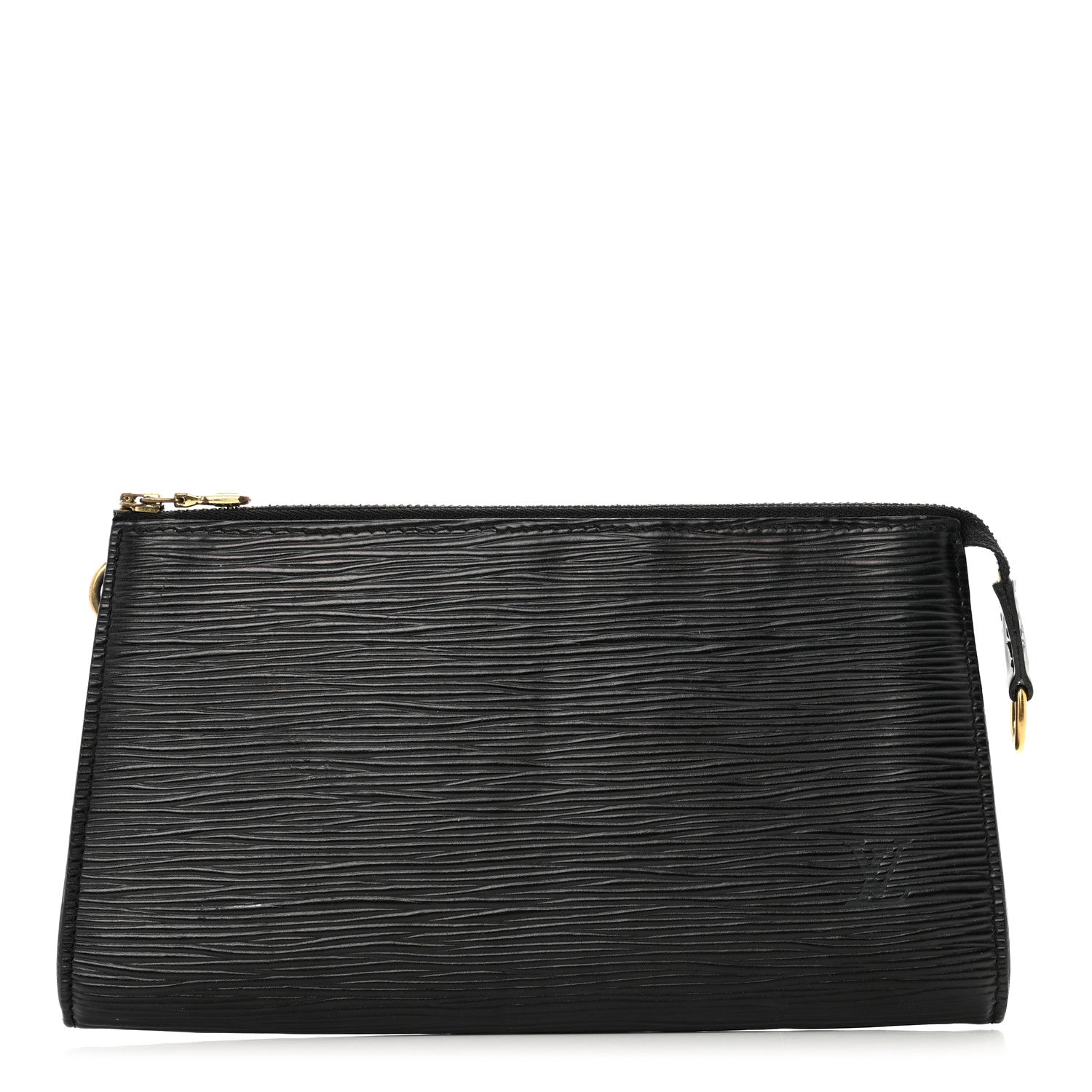 Louis Vuitton Epi Pochette Accessories 21 Black 1 of 7
