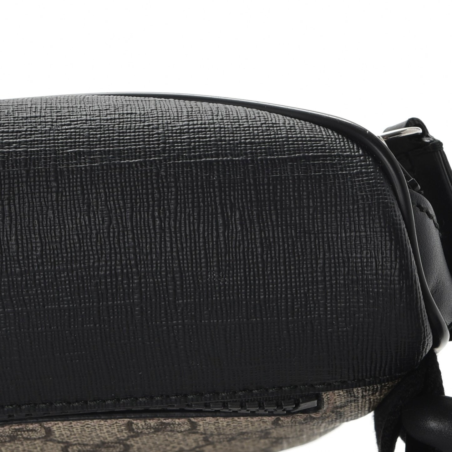 GG Supreme Monogram Belt Bag Black