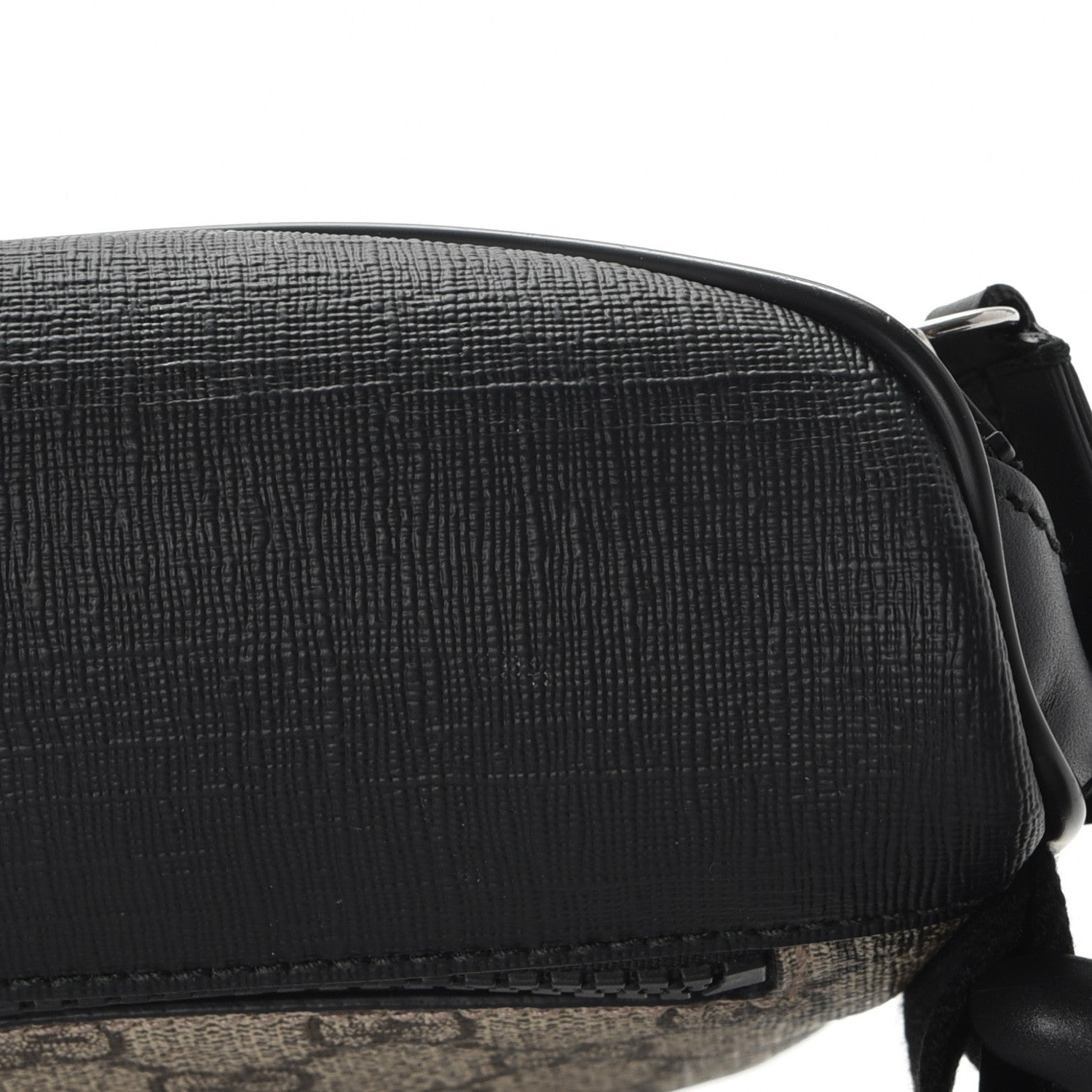 Gucci GG Supreme Monogram Belt Bag Black 10 of 15