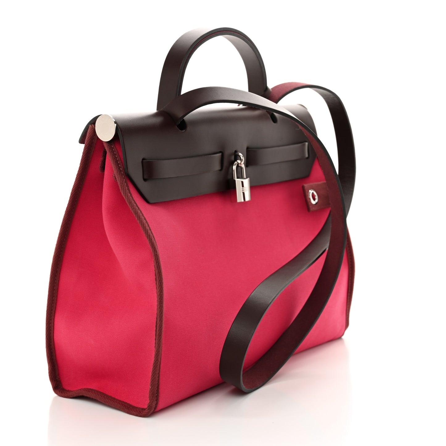 Vache Hunter Toile Herbag Zip 31 PM Rouge Venetian Rouge Sellier