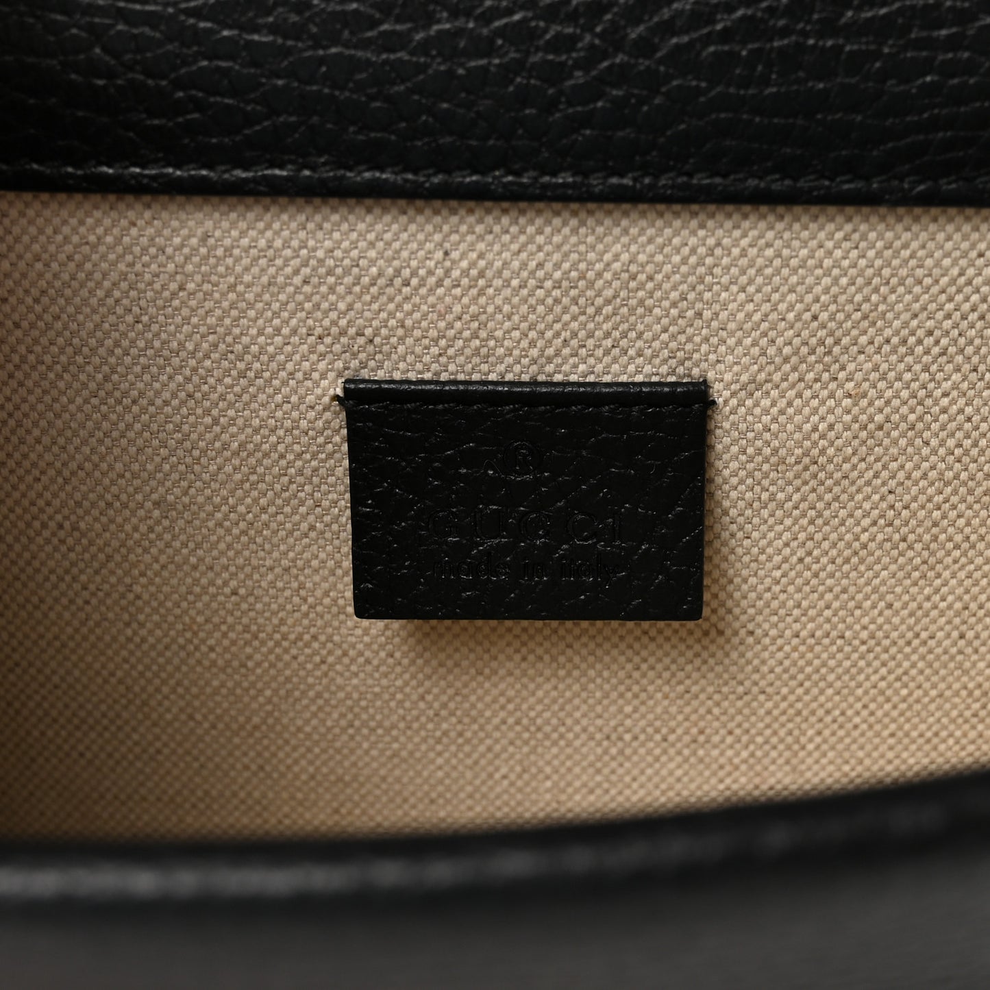 Calfskin Mini Dionysus Shoulder Bag Black