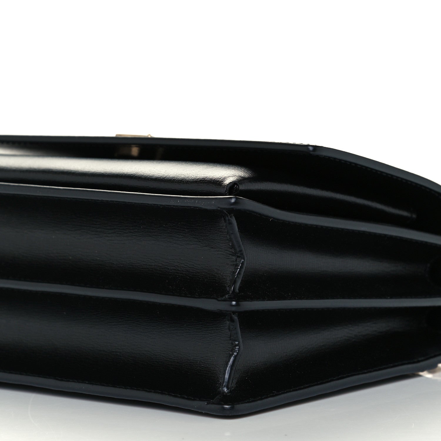 Saint Laurent Calfskin Medium Monogram Sunset Black 12 of 12