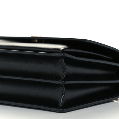 Saint Laurent Calfskin Medium Monogram Sunset Black 12 of 12