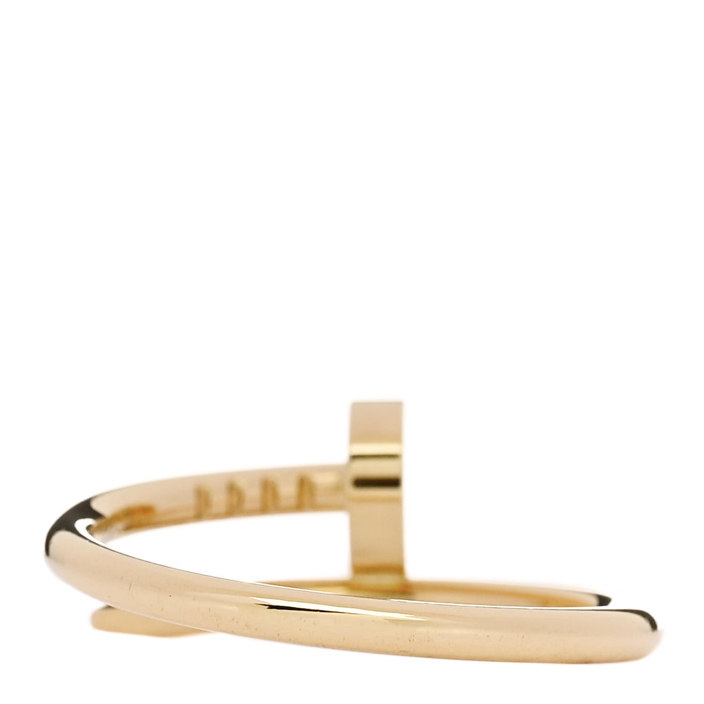 18K Yellow Gold Small Juste Un Clou Ring 51 5.75
