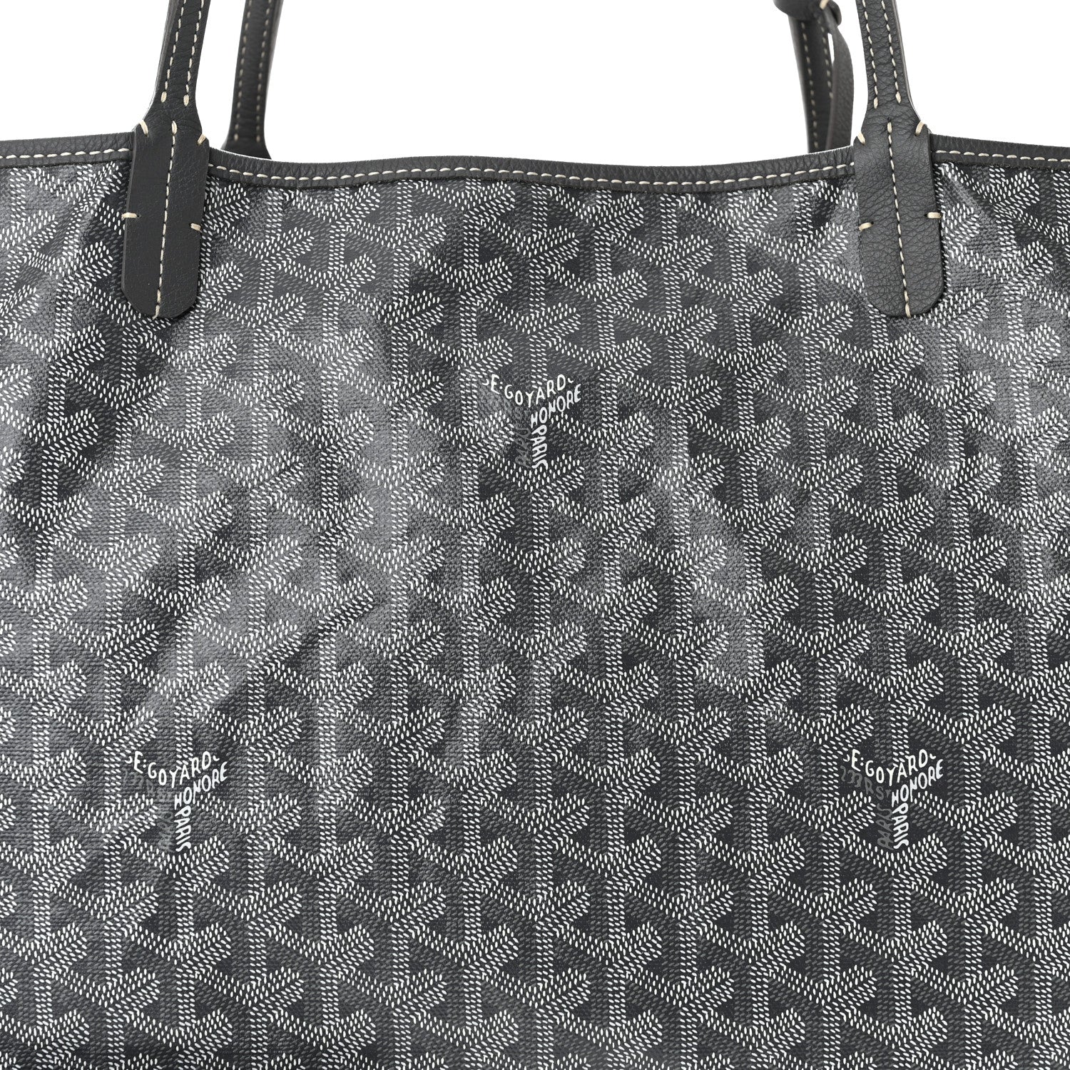 Goyard Goyardine Saint Louis GM Grey 8 of 12