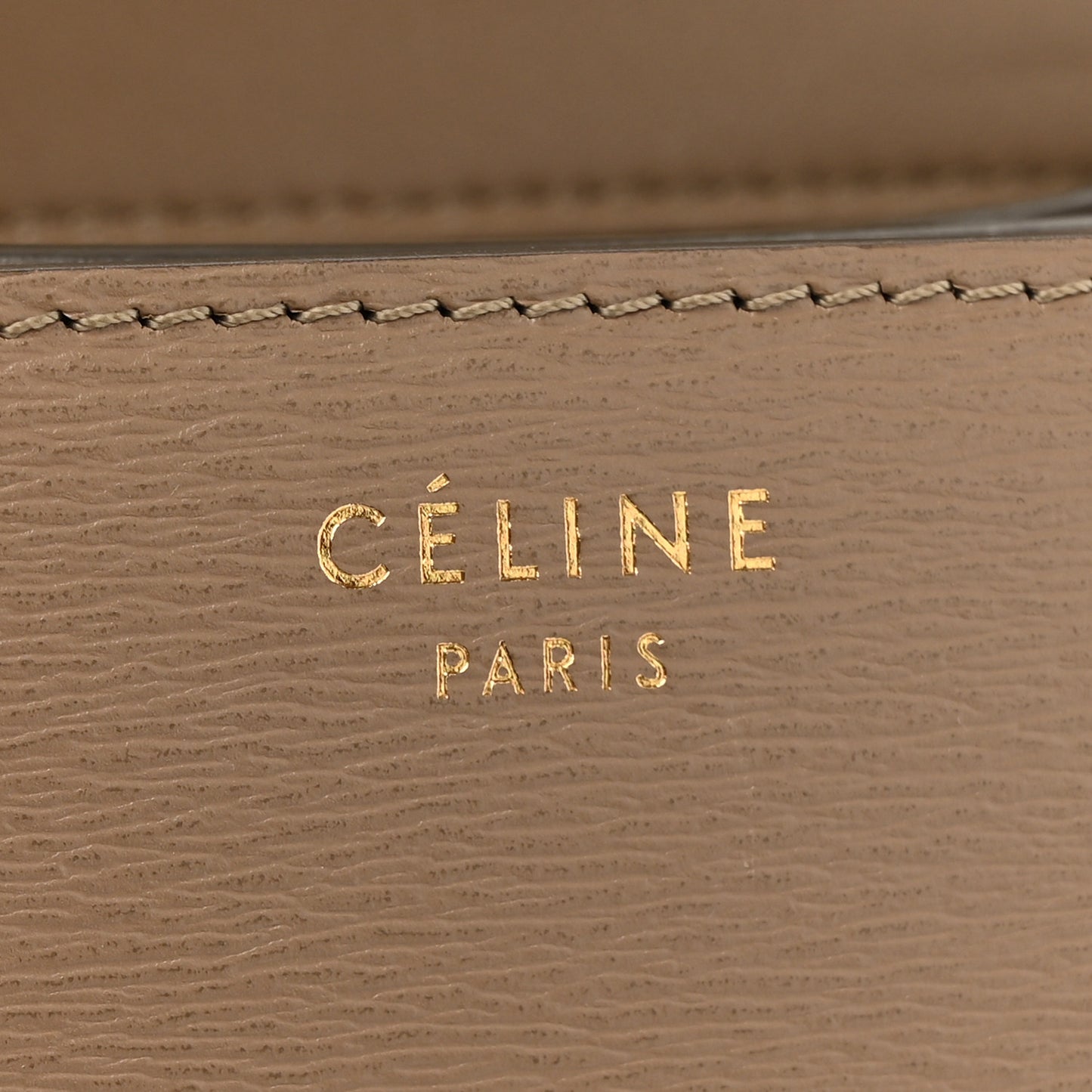 Liege Calfskin Small Classic Box Flap Bag Taupe