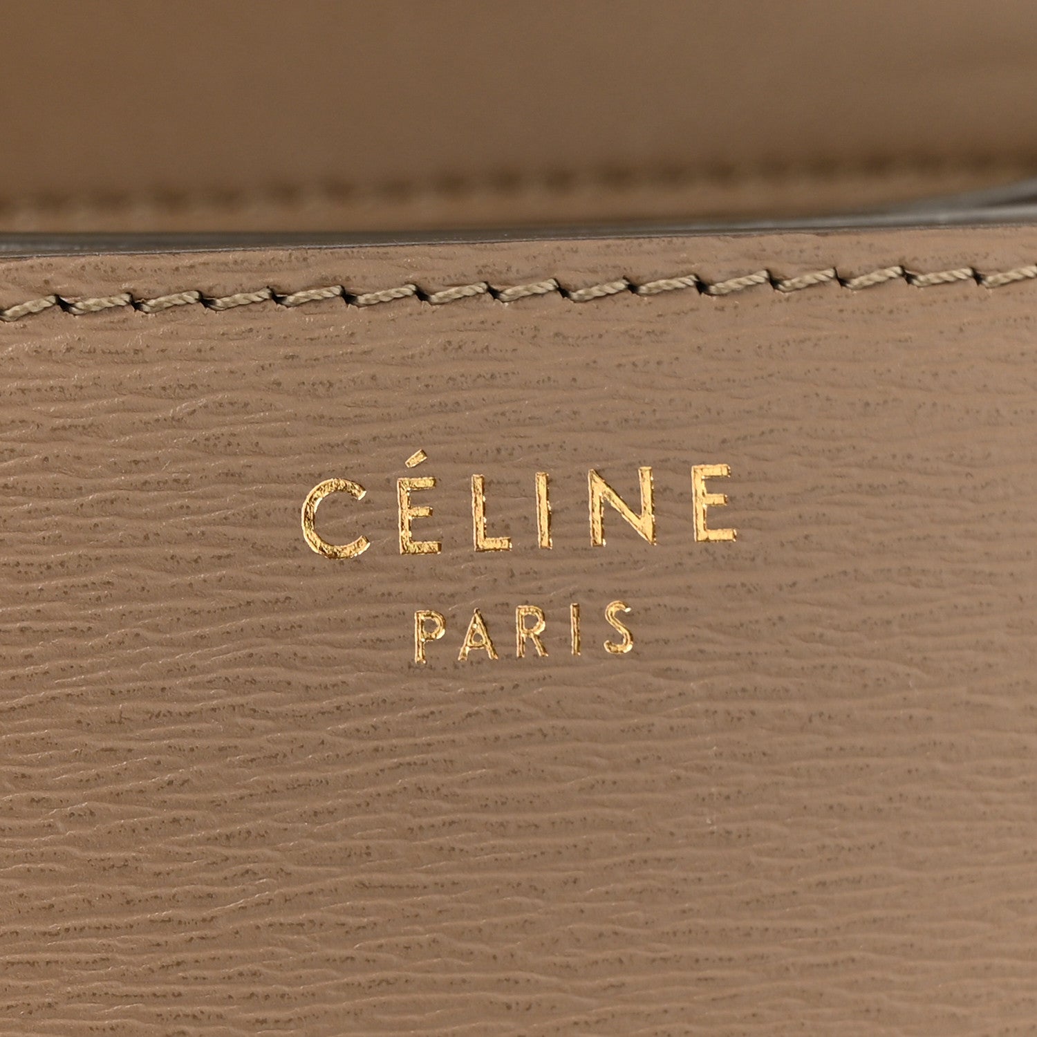 Celine Liege Calfskin Small Classic Box Flap Bag Taupe 6 of 14