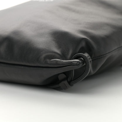 Saint Laurent Lambskin Teddy Drawstring Bag Black 10 of 10