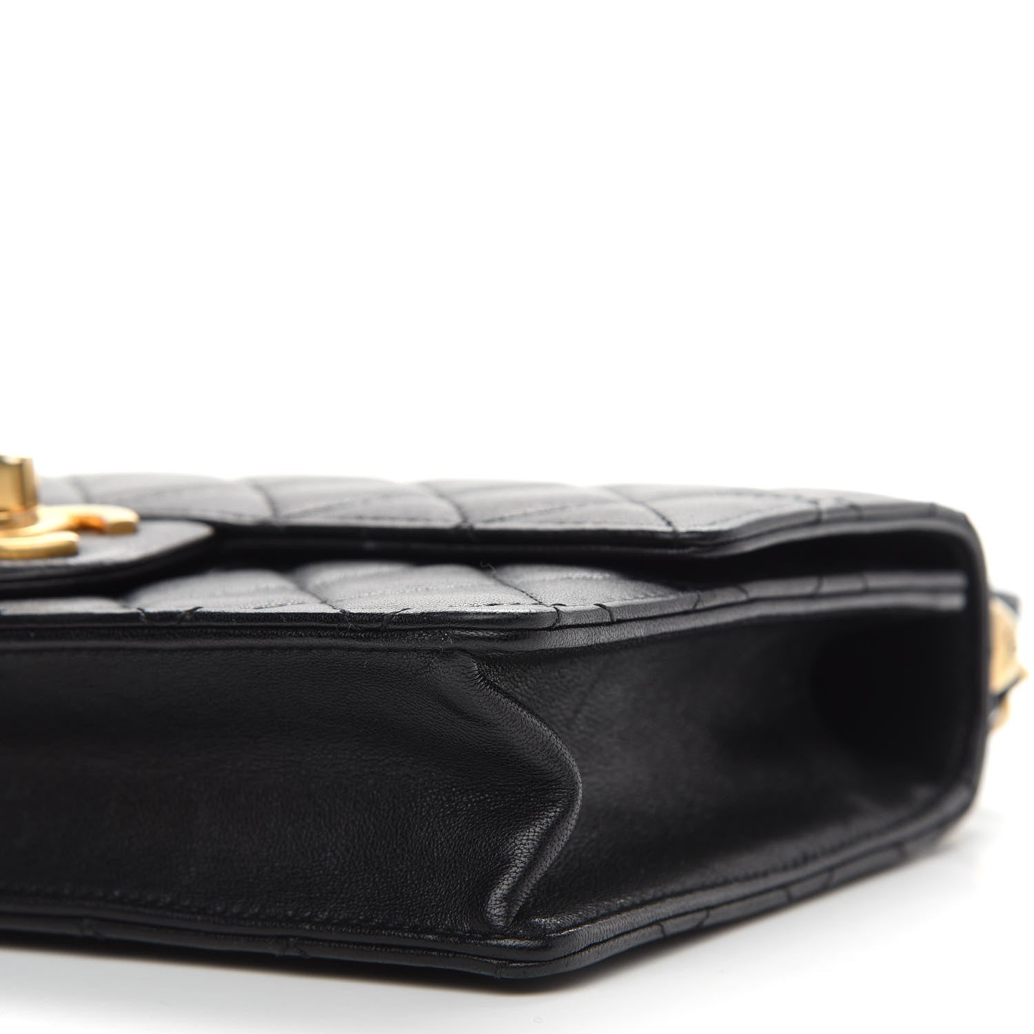 Chanel Lambskin Quilted Small Chic Pearls Flap Black 9 of 11