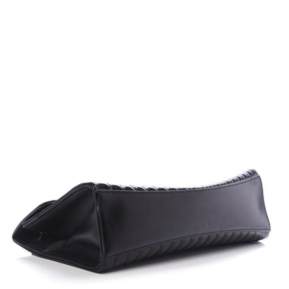 Chanel Patent Vertical Quilt Maharaja Express Flap Black 4 of 11