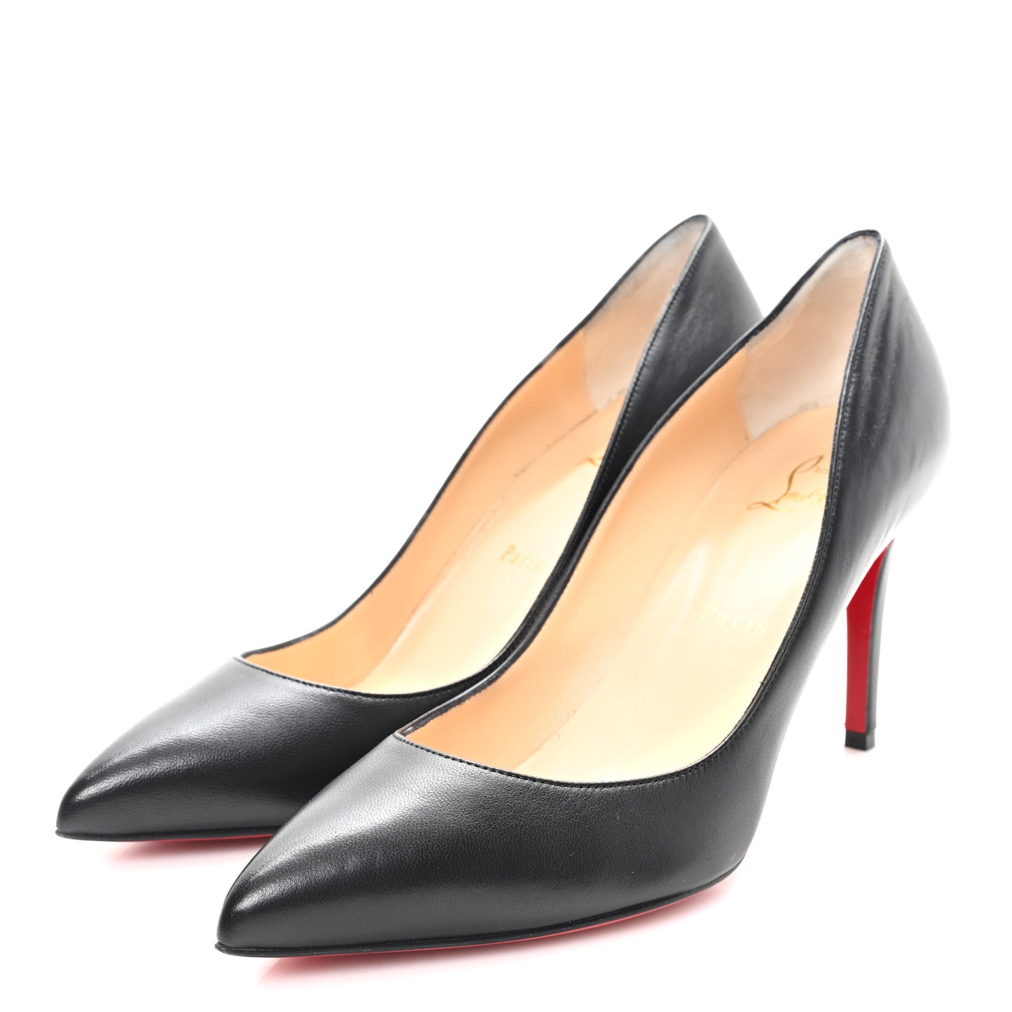 Shiny Nappa Pigalle Follies 85 Pumps 38 Black