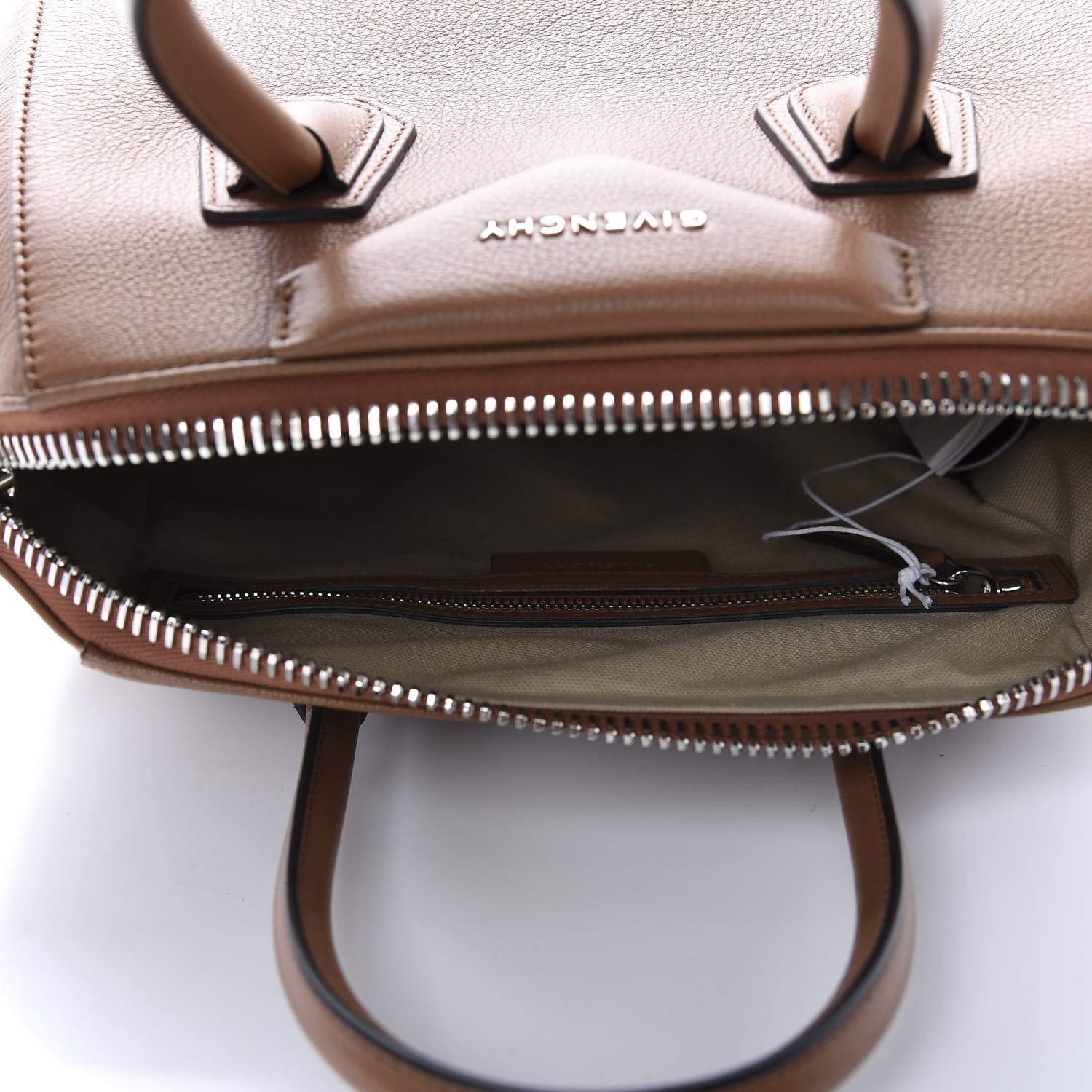 Givenchy Sugar Goatskin Small Antigona Pony Brown 6 of 11