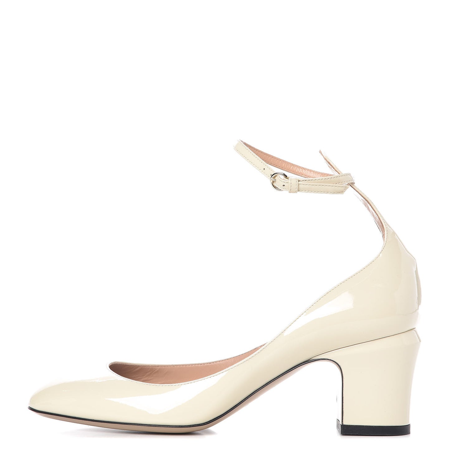 Patent Tan-Go Mary Jane 60mm Pumps 38 Ivory