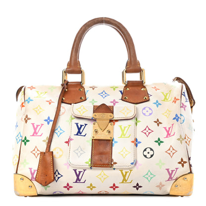 Louis Vuitton Monogram Multicolor Speedy 30 White 1 of 10